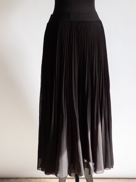 Wilfred Dresses & Skirts - Aritzia Wilfred Pleated Midi Skirt - Black
